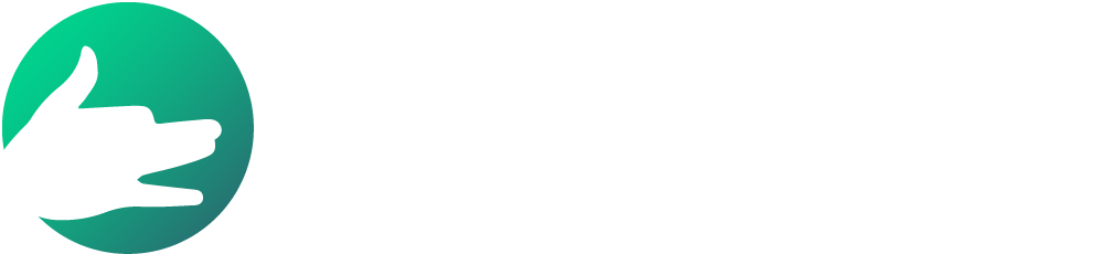 Imagotipo BlackDogs texto en blanco